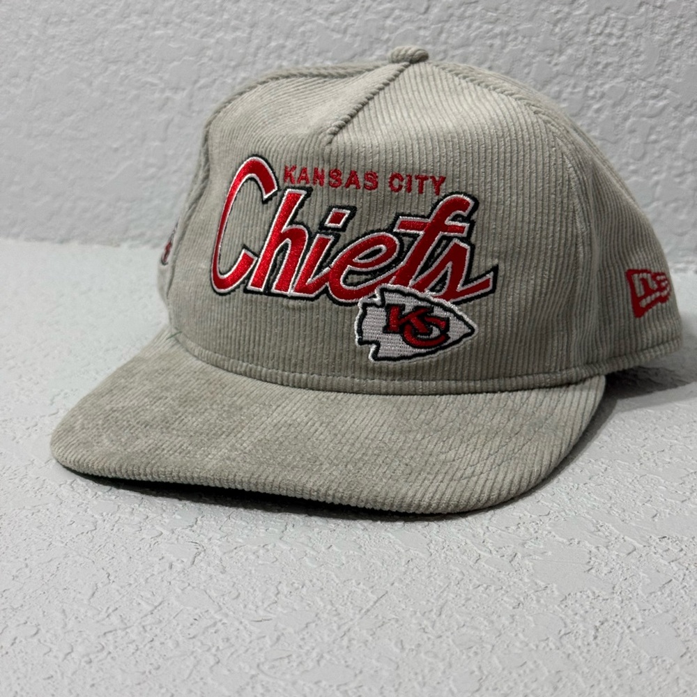 Brand New Kansas City Chiefs Gray Cap